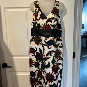 Brand new Parsley and coral multicolored dress